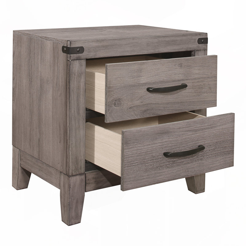 Gray Nightstand