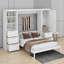 Grand lit escamotable avec tiroirs et tablettes-1796218160