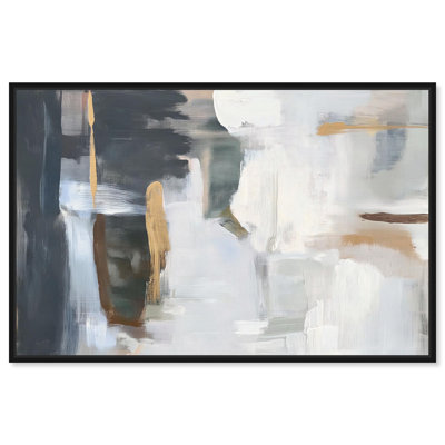 Stratum III Canvas Print Abstract Decor by Art Remedy