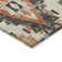 Machine Washable Indoor/Outdoor Xhevrie Terracotta Rug