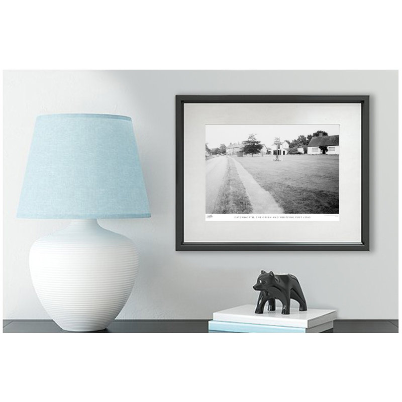 Datchworth, The Green And Whipping Post C1965 by Francis Frith - Single Picture Frame Print, 40cm H x 50cm W x 2.3cm D
