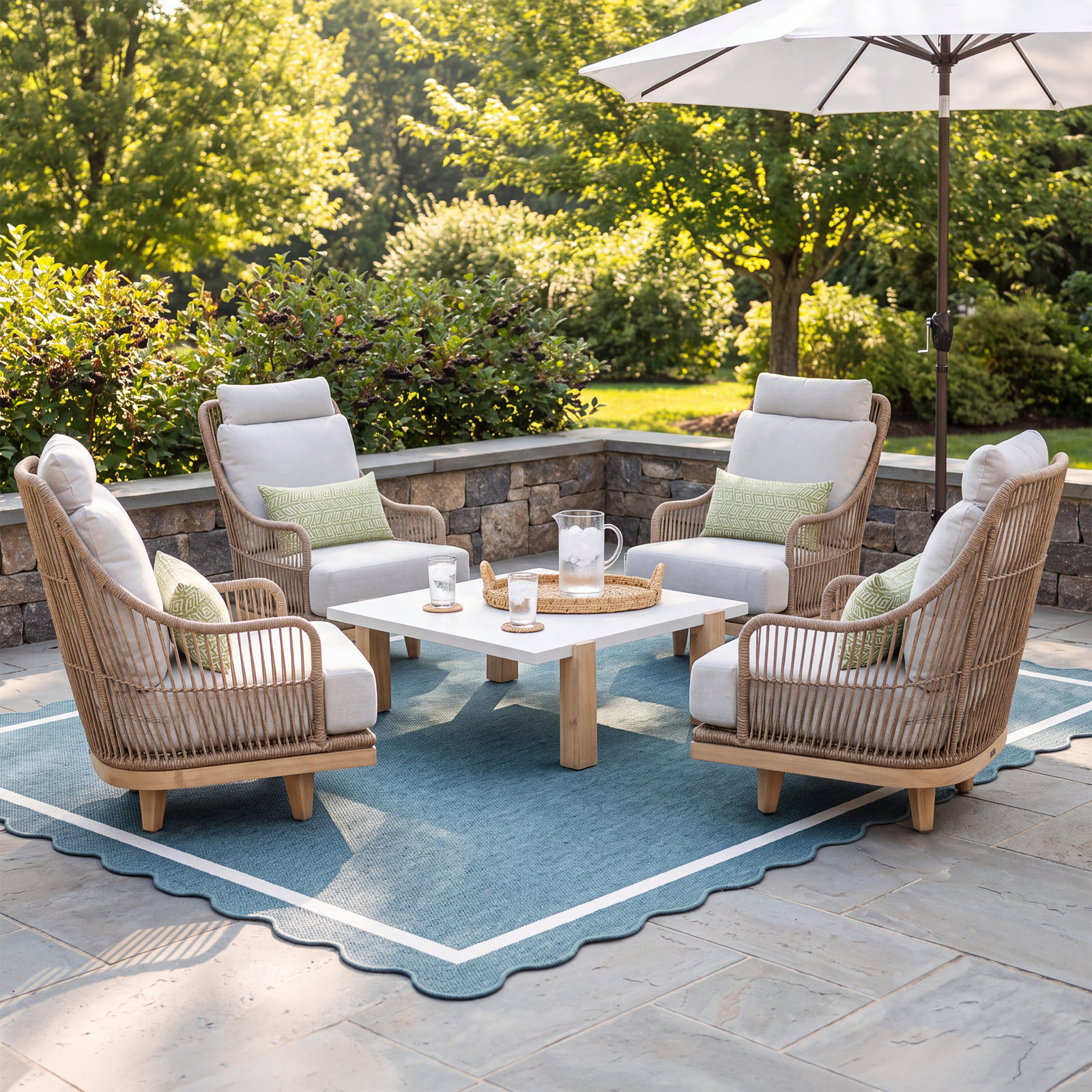 Posey 4-Person Patio Seating Group