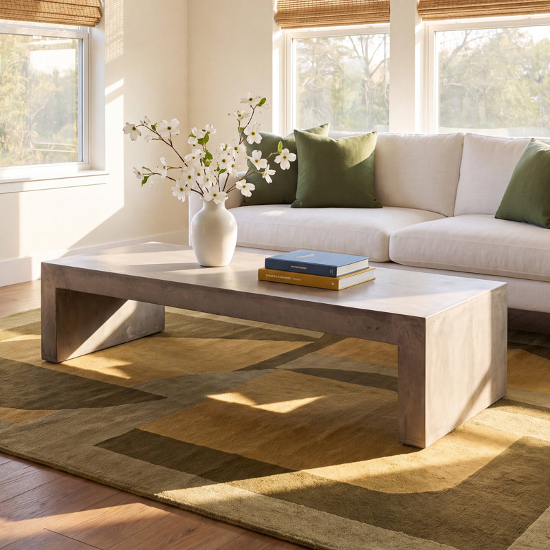 Katherine Single Coffee Table, Gray
