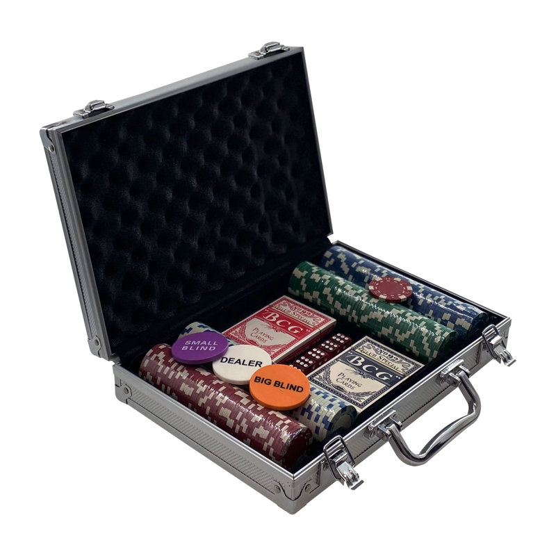 Étui à jetons de poker de casino