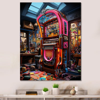Jukebox coloré - reproduction