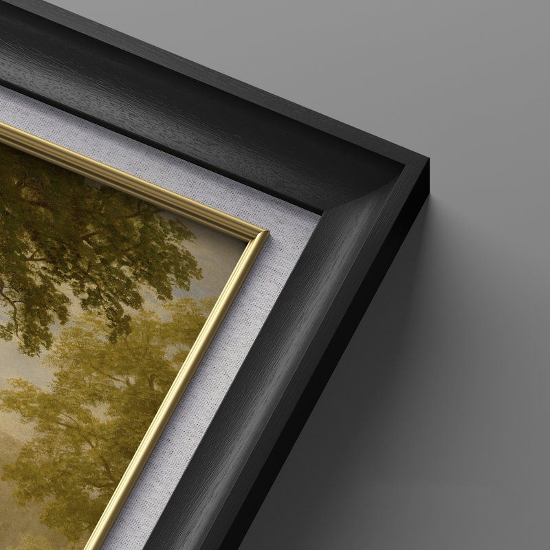 Ensemble de 2 œuvres d'art abstraites encadrées de qualité supérieure sur toile de qualité supérieure avec cadre de 26 po x 36 po