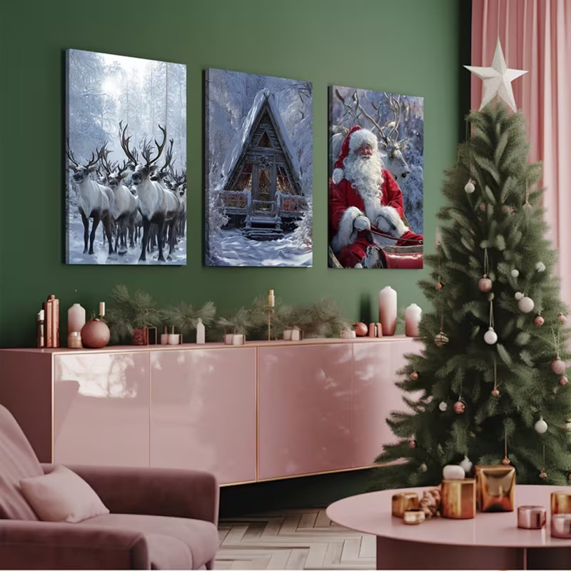 3 Piece Wrapped Canvas Print