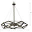 Luminaire suspendu géométrique à 5 lumières Dhimaan-88566742