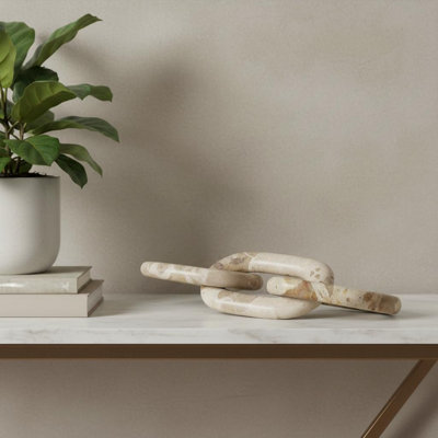 Sculpture murale 1 "en verre beige