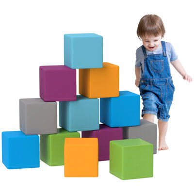 HOMCOM 20cm W Climbing Blocks