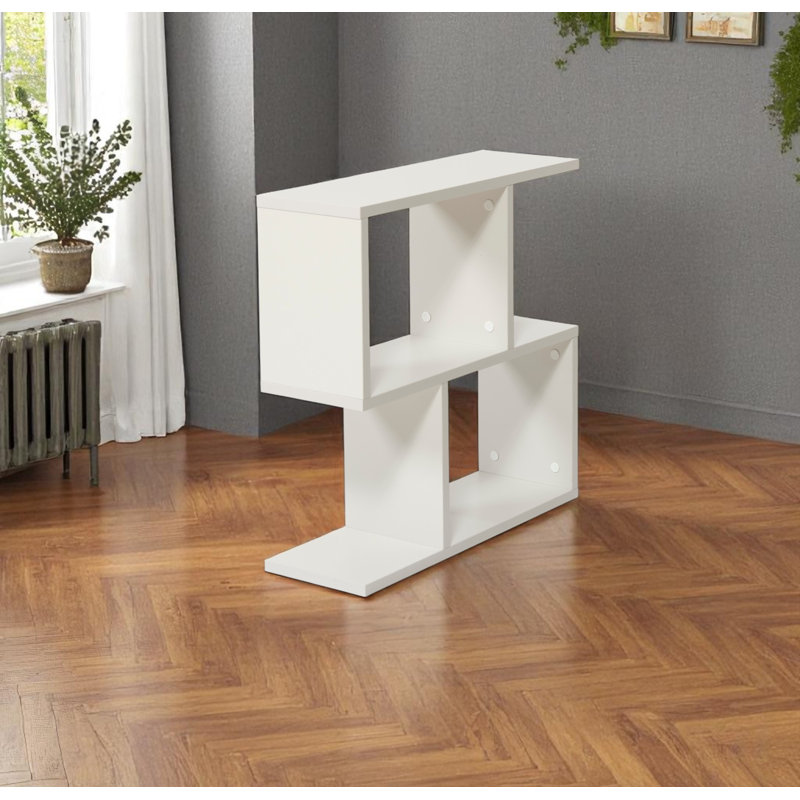 Table de bout rectangulaire à 4 tablettes, table de bout étroite, table de bout Skinny de 23 po pour le salon, gris, Gris