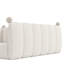 Grand lit au sol, lit tapissier Montessori avec rails de sécurité doux, base de lit à profil bas pour enfants, beige-129459578-129459575