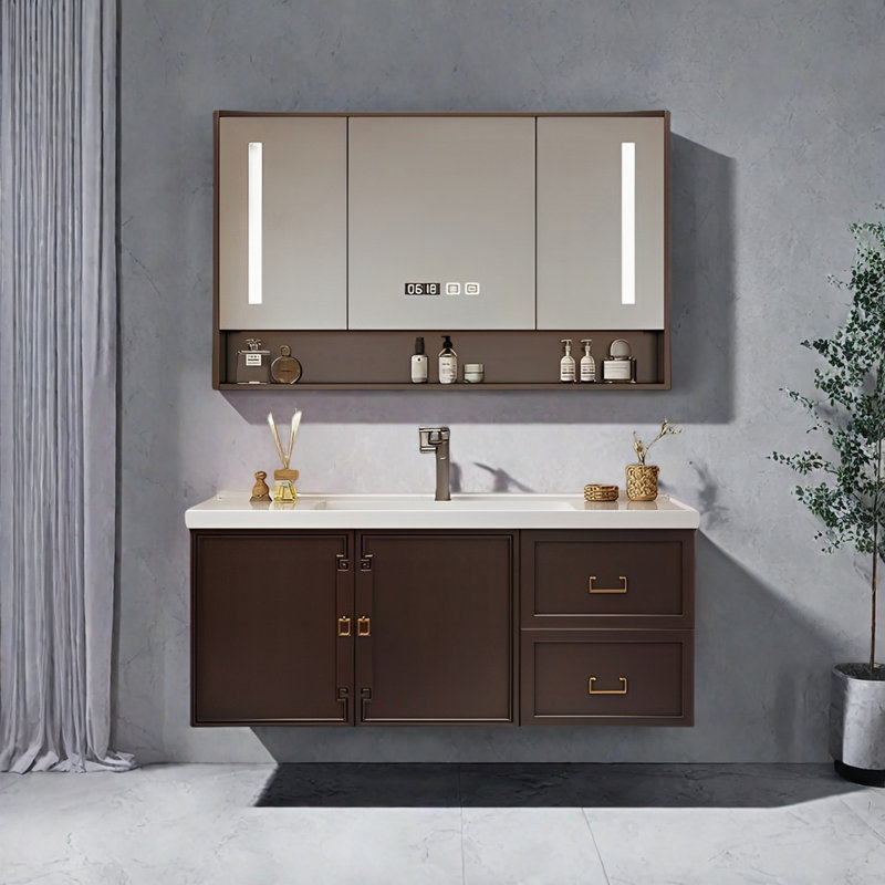 Nouvelle armoire de salle de bain intelligente de style chinois