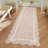 Modern Scalloped Edge Area Rug – Soft Low Pile, Non-Slip, Washable Carpet – Perfect for Living Room, Bedroom, Nursery, Dorm, Hallway, Playroom-2125082011-2125082004