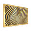 Wavy Luxury Gold Gradients I - peinture sur toile-67391066-67391075