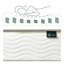 Grand matelas hybride 8 po