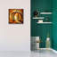  «Fall Landscape Pumpkin 1» par Rey Klimt, art mural sur toile, 26 po x 26 po-342698876