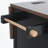 54.9" Kitchen Island With Drop Leaf, Power Outlet, Kitchen Storage Cart With 4 Door Shelves-721025768