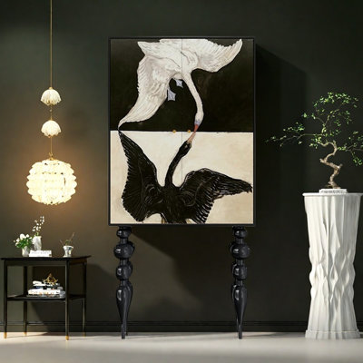 Armoire moderne à double porte minimaliste