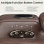 Fauteuil inclinable électrique rétro en cuir écologique-42250147