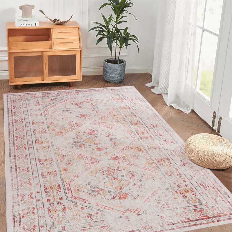 Washable Rug Area Rug , Rectangle 9' x 12'
