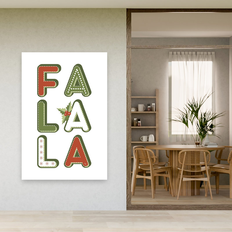 Impression d'art mural Falala Christmas, H 60 po x l 40 po