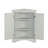 Triangle Bathroom Storage Cabinet With Adjustable Shelves, Freestanding Floor Cabinet-1511947074