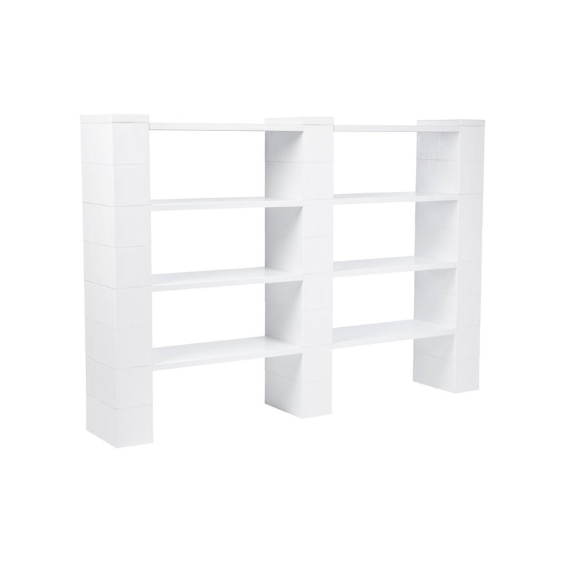 EverBlock 4 Level Double Shelving Kit, Clear