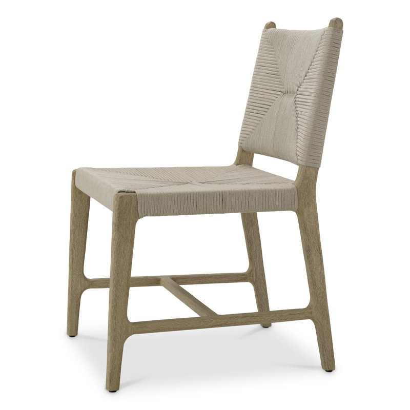 Pivetti Outdoor Teak Dining Side Chair