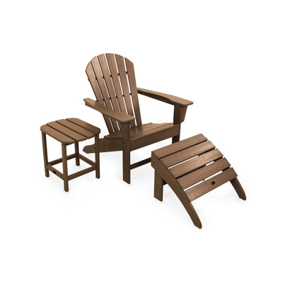 POLYWOOD South Beach Adirondack 3-Piece Set
