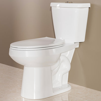 TOBILI 1.6 GPF Elongated Comfort Height Two-Piece Toilet (Seat Included)