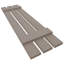 Builders Edge, paire de volets personnalisés à trois planches espacées, planche-n-lattes-96337862-96338201