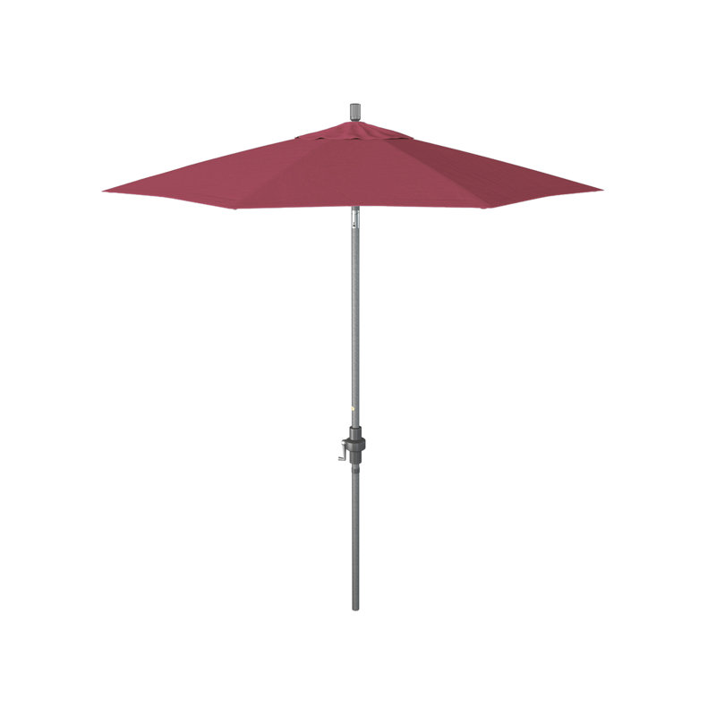 Parasol de marché 90 po Sunbrella, Toile Sunbrella® rose vif