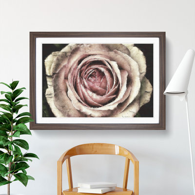 Pink Rose Flower Vol.3 - Framed Print