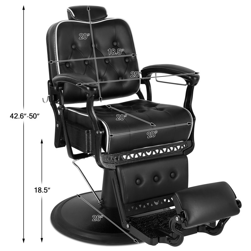 Fauteuil de massage inclinable électrique en cuir