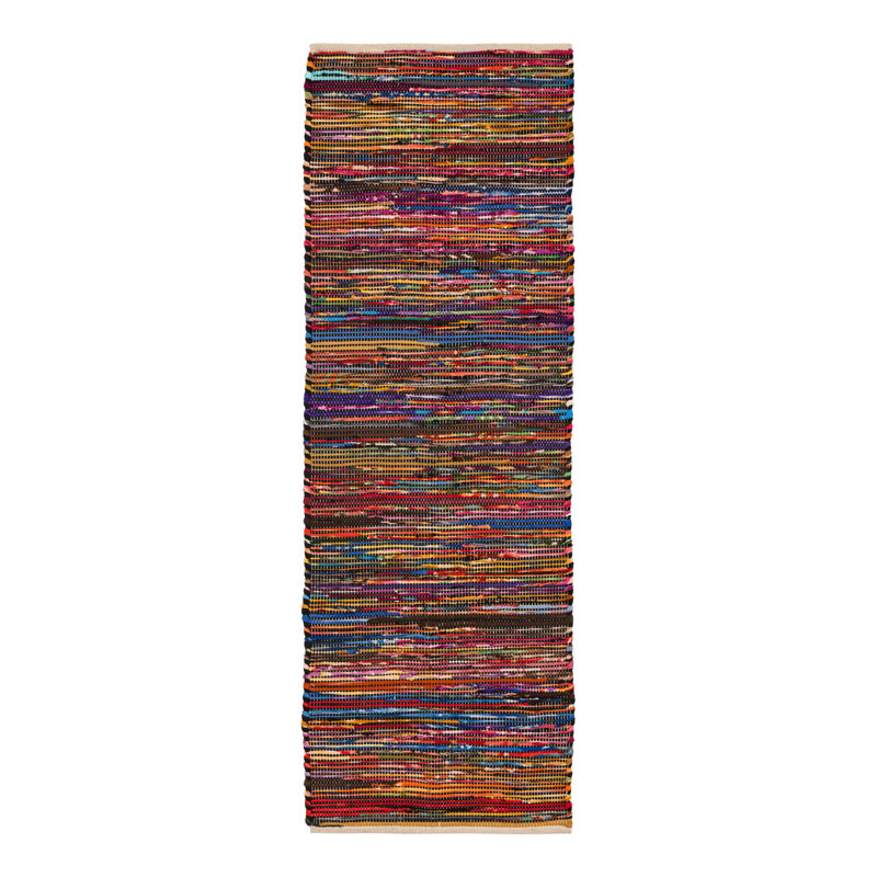 Obrigado Cotton Indoor Rug, Runner 2' x 6'1"