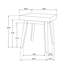 Table de bout moderne minimaliste