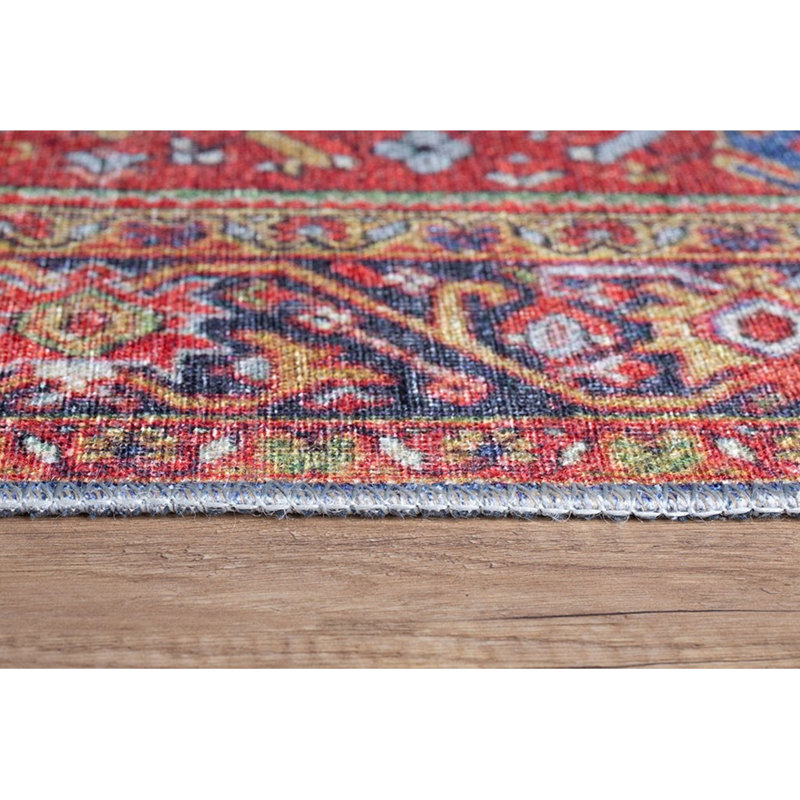 Premium 5 ft Round Carpet, 100% Polyester, 1850 g/m², Pile Height: 0.2 in | Recycled Poly Cotton Underside, Machine Washable at 30°C | Soft, Durable & Eco-Friendly Area Rug for Living Room or Bedroom