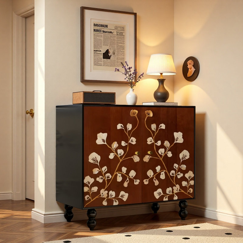Armoire d'entrée française Vintage