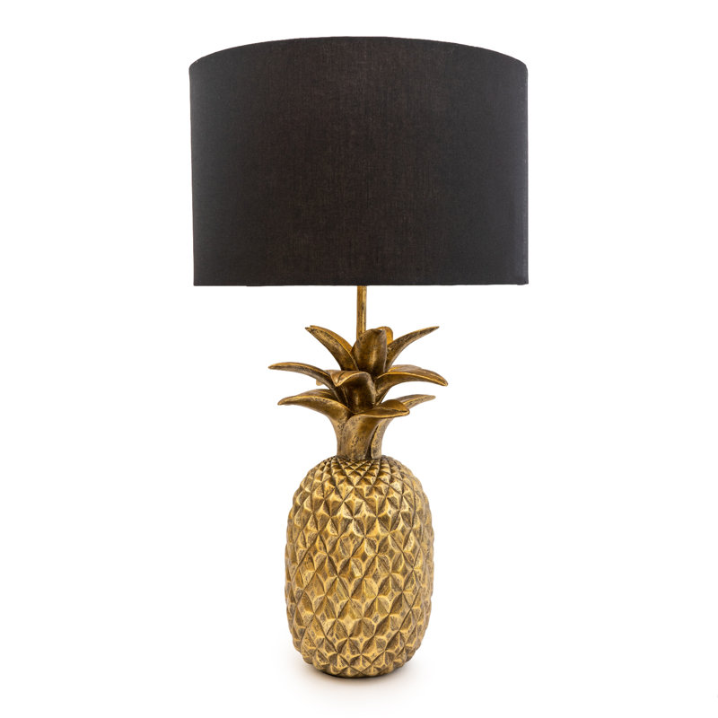 Tonsina Resin Table Lamp, Gold