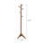 Walnut 6-Hook Coat Rack-1927765282