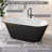 67''x30'' Freestanding Contemporary Soaking Acrylic Bathtub with Overflow and Drain-93455994