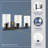 Lantier Matte Black 3-Light Bathroom Vanity Light with Clear Glass