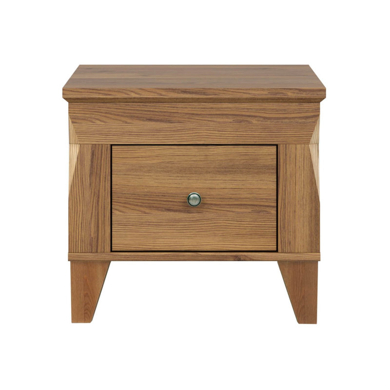 50cm W Composite Bedside Table