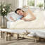 Édredon Cooling Bed, ensemble de literie en nylon 90 x 90 po ivoire, toutes saisons