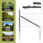 Hexagon Fence Grey Steel-1880652840