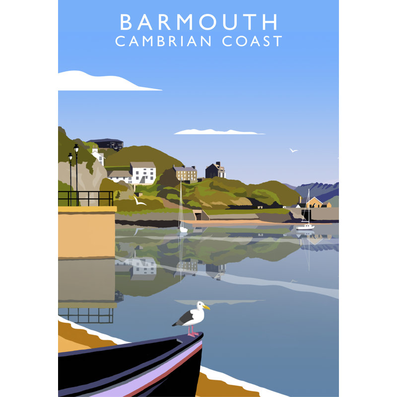 Barmouth by Richard O'Neil - Print, No Frame, 40 cm H x 30 cm W x 1 cm D