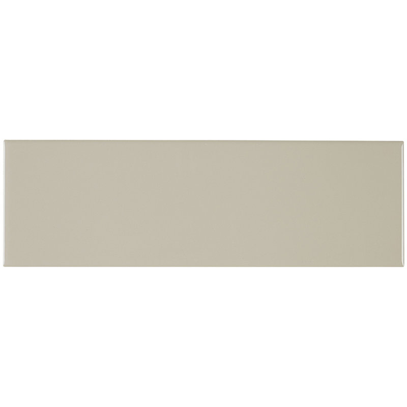 Berkeley 4" x 12" Ceramic Wall & Floor Tile, Urban Putty