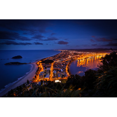 " Top Of Mount Maunganui At Night " by Aaron_400D