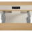 K&k 59.5" White Kitchen Island With Extendable Dining Table | Double-sided Storage, 2 Drawers & Built-in Power Outlet-663474354